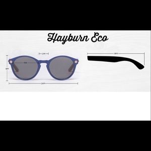 Proof Hayburn Eco Polarized Sunglasses- Navy